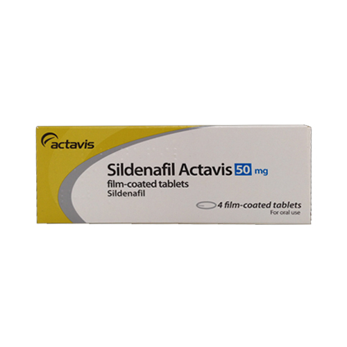 Sildenafil, 50 mg, 4 comprimate, Actavis