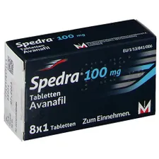 Spedra, 100 mg, 4 comprimate, Menarini avanafil
