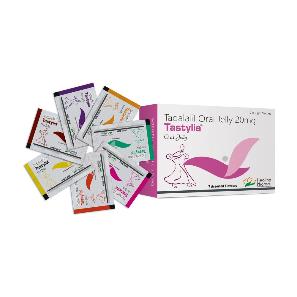 Tastylia Oral Jelly 20mg - 7 plicuri