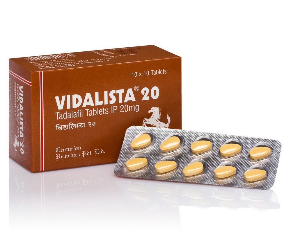 Vidalista 20 mg - 10 comprimate